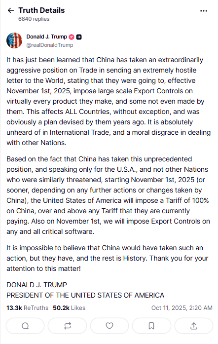 Trump tariffs on Chinese imports